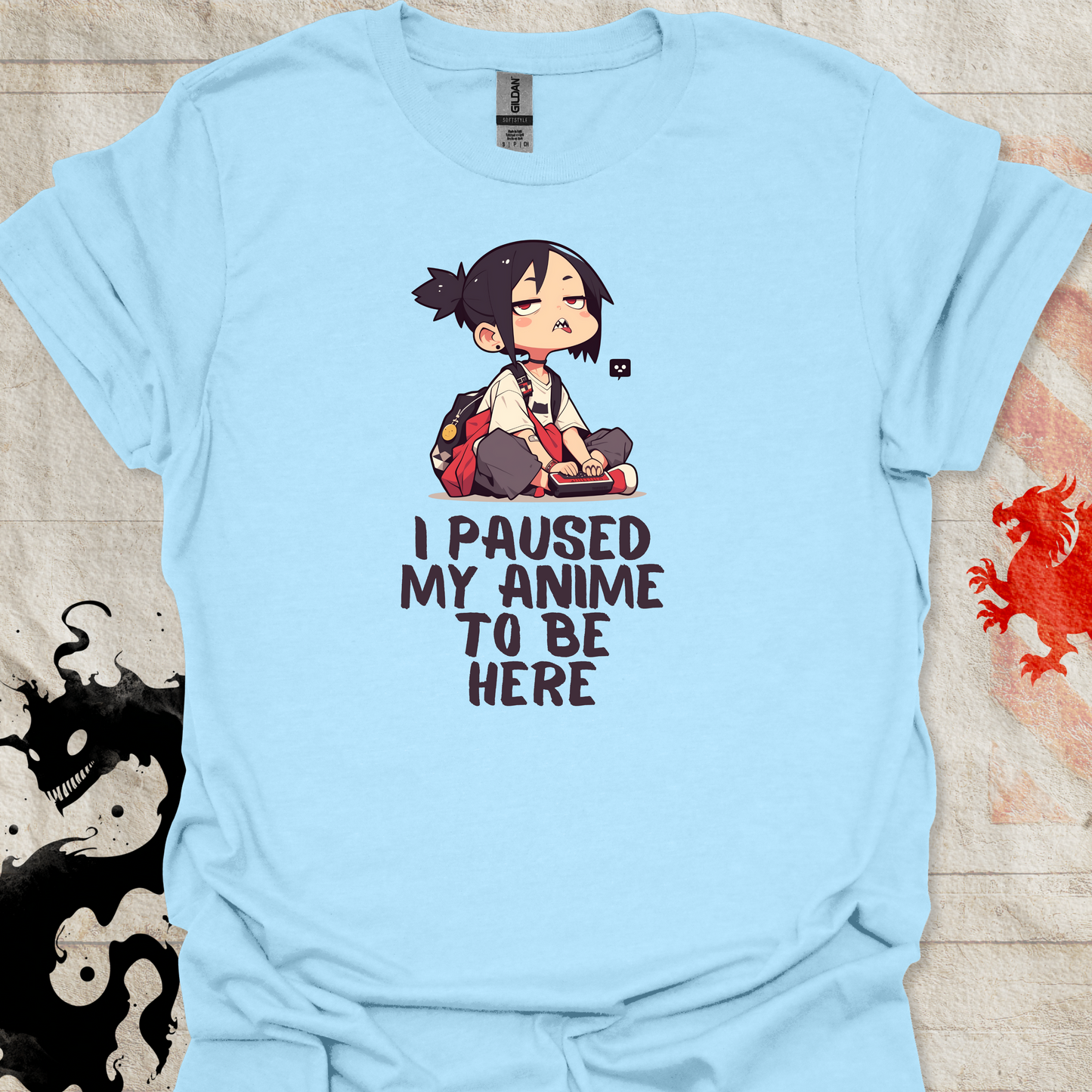 Anime Girl Remote TV Unisex T-Shirt