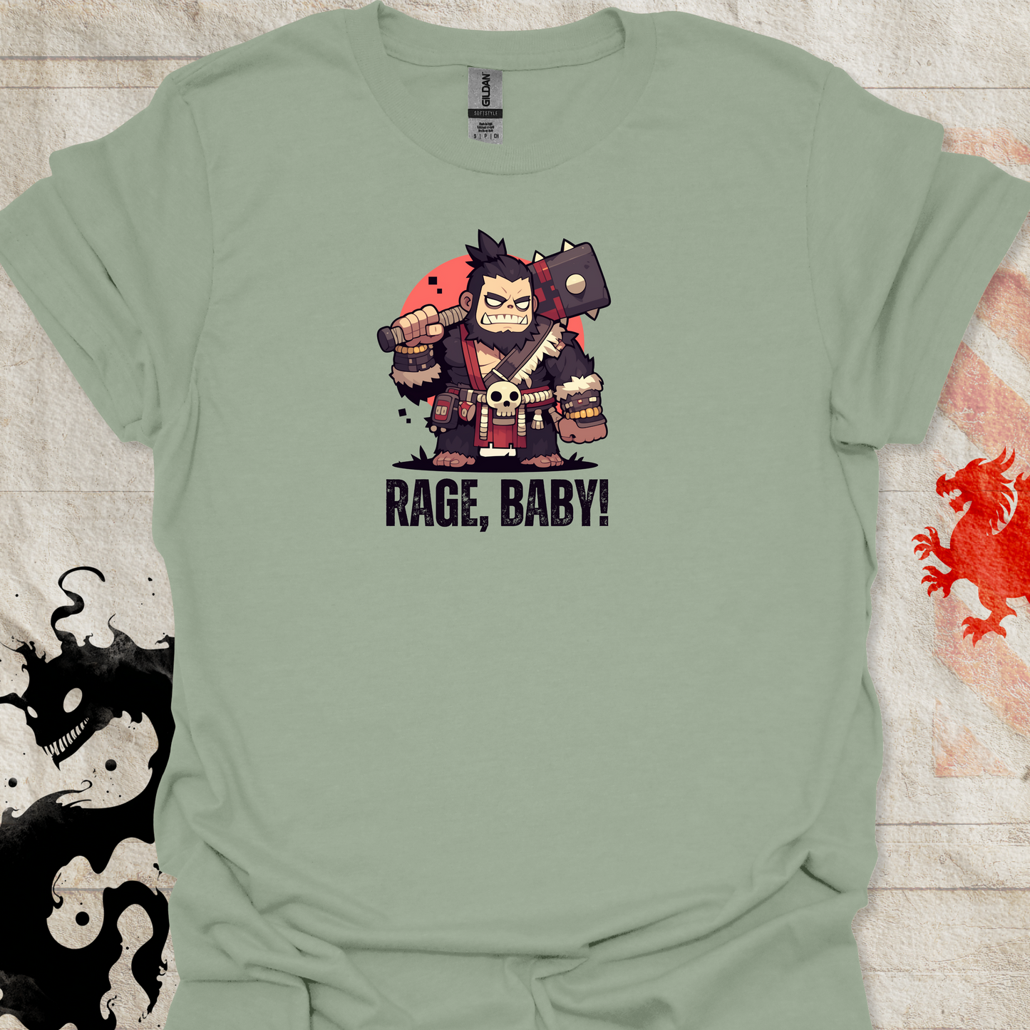 Barbarian King - Rage, Baby T-Shirt