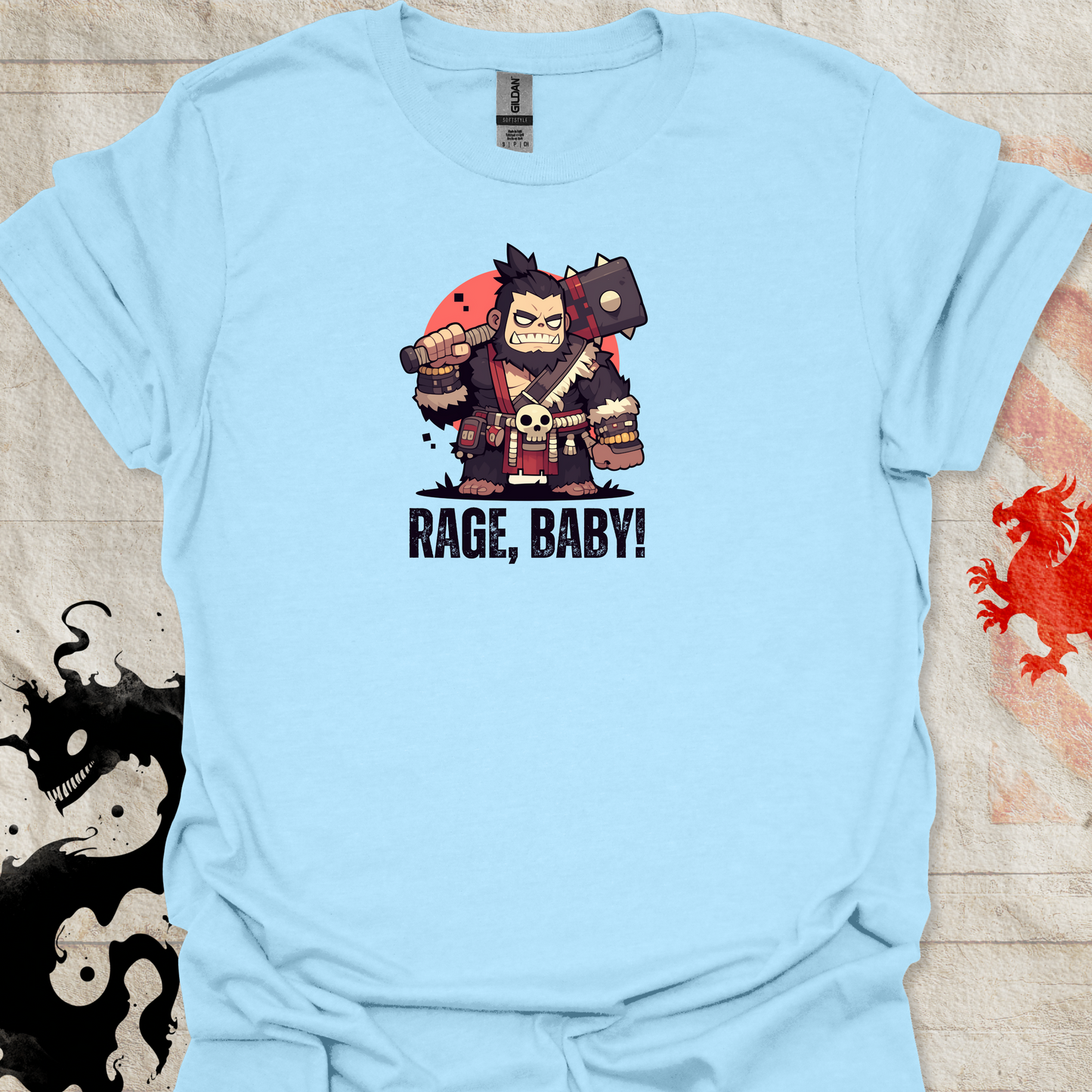 Barbarian King - Rage, Baby T-Shirt