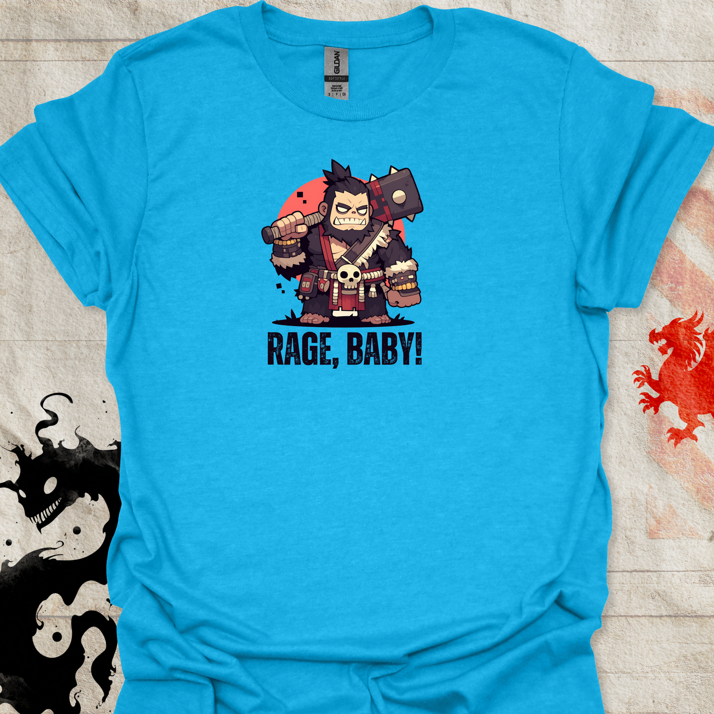 Barbarian King - Rage, Baby T-Shirt