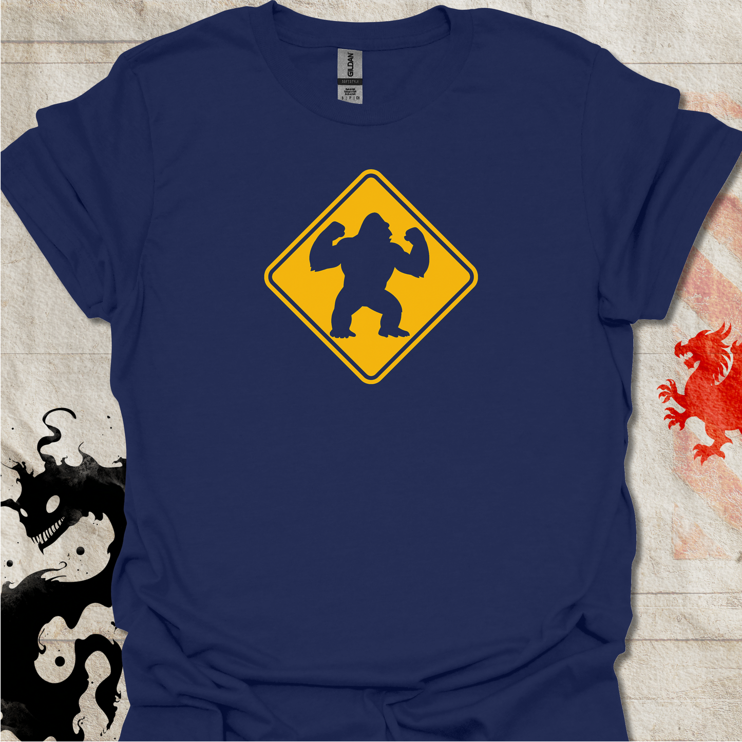 King Kong Passing Sign T-Shirt