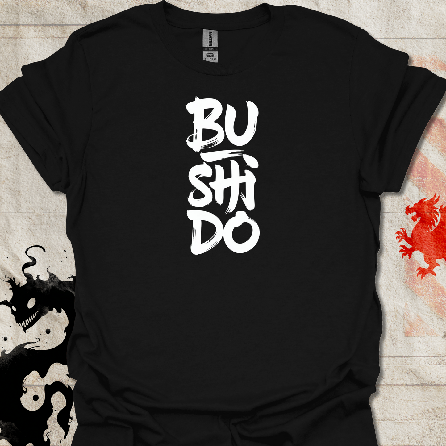 Bushido Ink Brush T-Shirt
