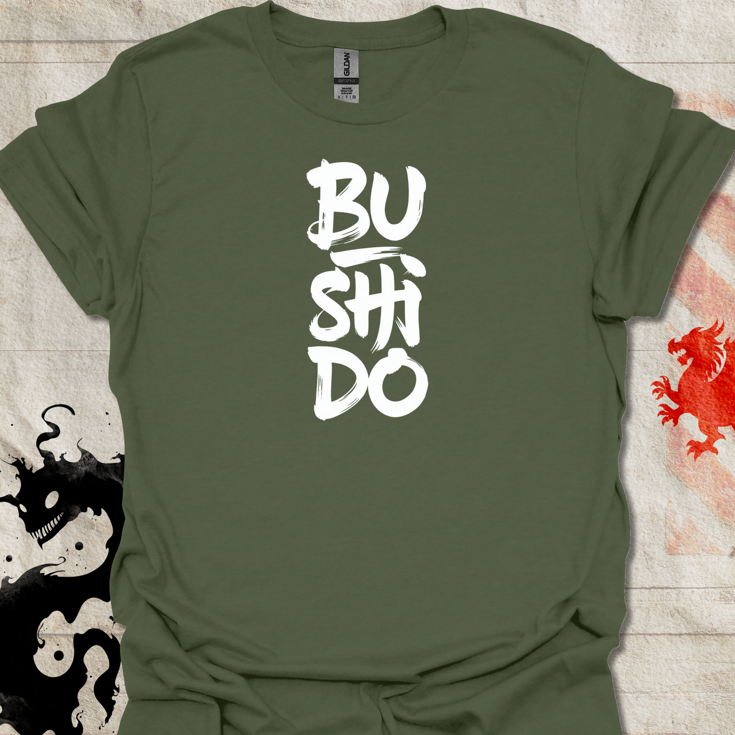 Bushido Ink Brush T-Shirt