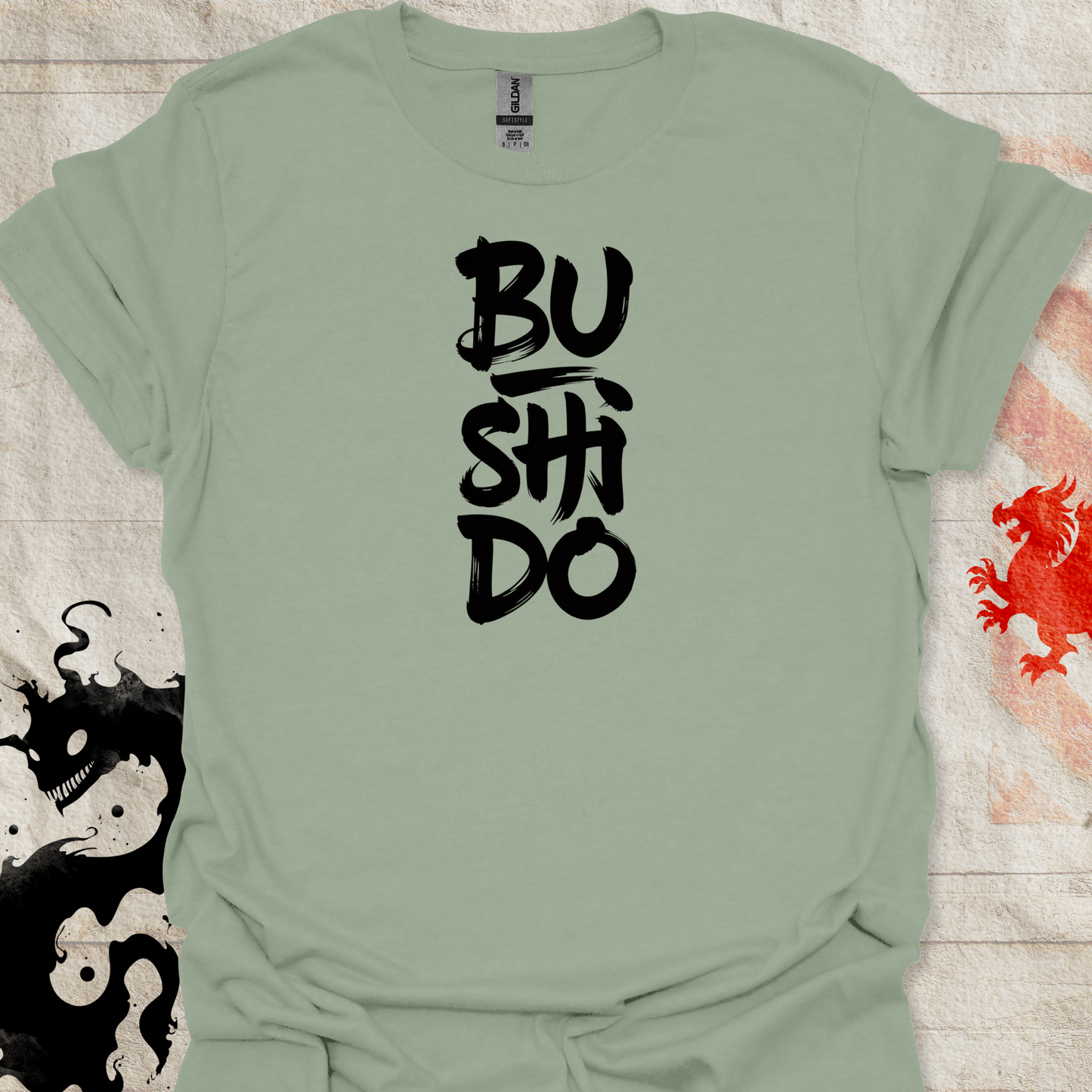 Bushido Ink Brush T-Shirt