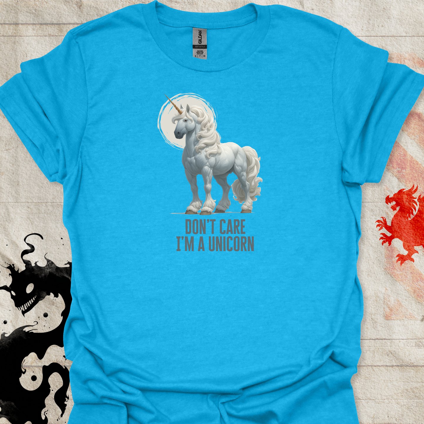 Unicorn - Don't Care, I'm a Unicorn Unisex T-Shirt