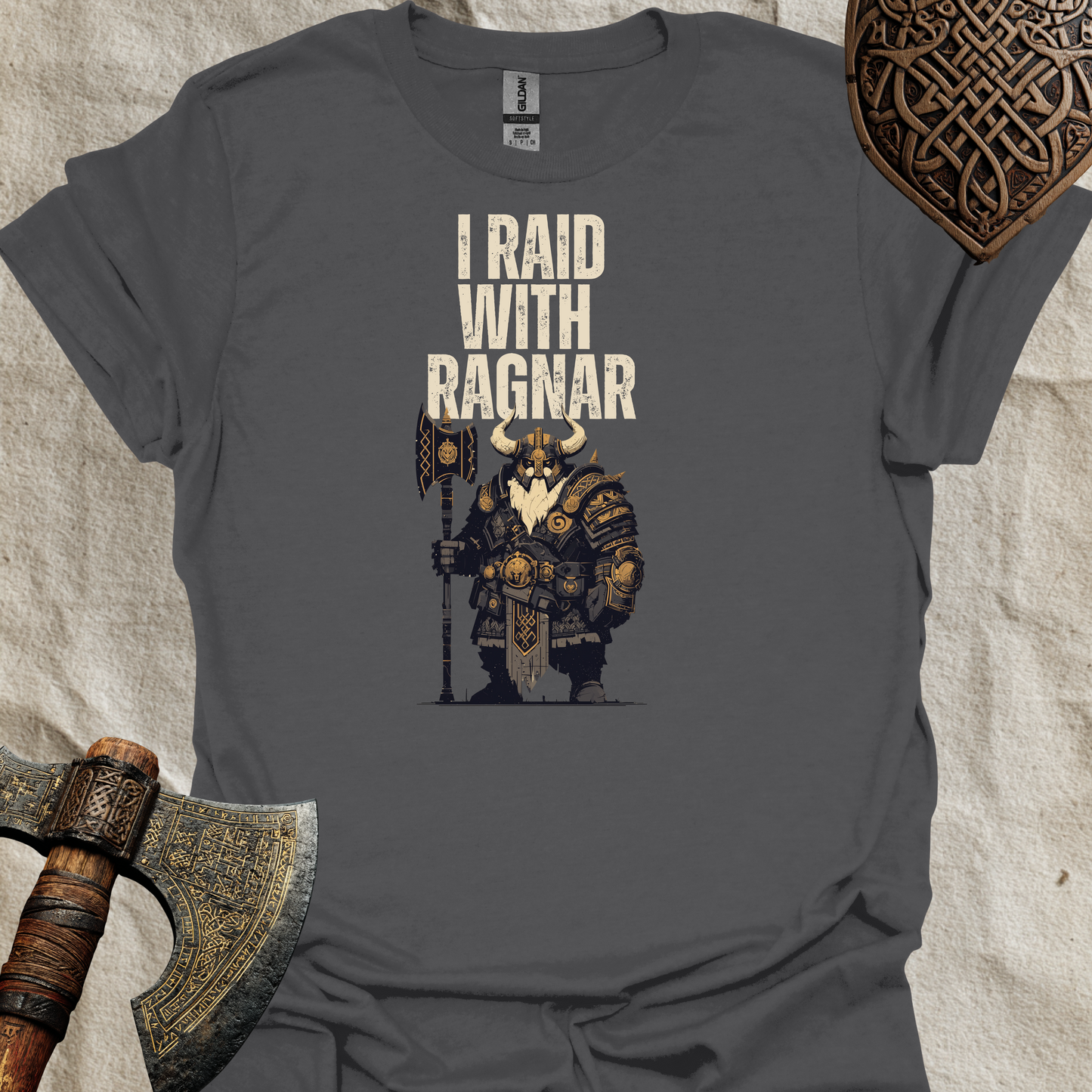 Viking  'I Raid with Ragnar' T-Shirt