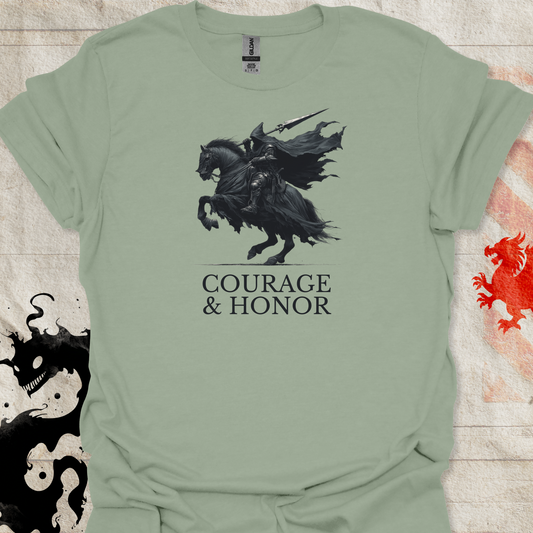 Black Knight - Courage & Honor T-Shirt